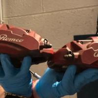 Pinze freno rosse Alfa Romeo Giulia