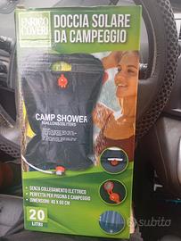 doccia da campeggio 