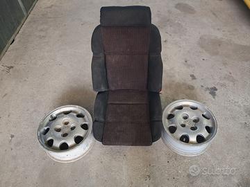 Cerchi e sedile 205gti