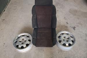 Cerchi e sedile 205gti