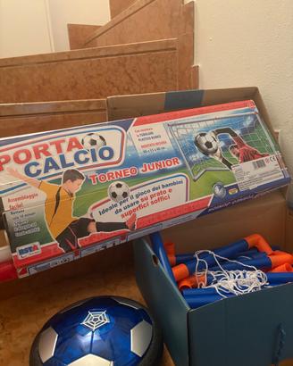 Reti calcio +palla da casa