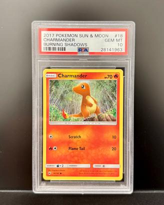 Pokémon Charmander #18 PSA 10 GEM MINT