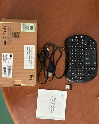 Tastiera BT Rii 8+ qwerty