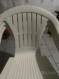 Sedia di plastica