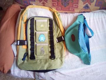 Zaino Monsters, Inc. e marsupio Spalding