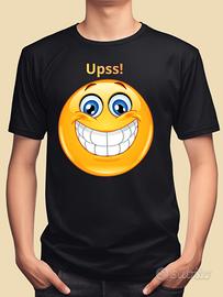 t-shirt con emoticon 