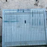 Basculante garage acciaio zincato