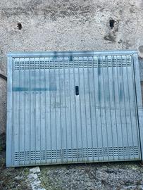 Basculante garage acciaio zincato