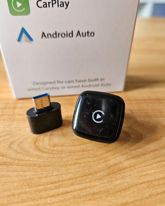 Adattatore Wireless 2-in-1 (CarPlay e Android Auto