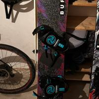 tavola da snowboard Burton Craig Kelly Air d'epoca