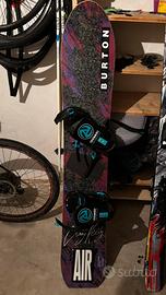 tavola da snowboard Burton Craig Kelly Air d'epoca