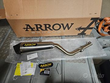 Honda Crf 300 L, terminale  scarico Arrow 