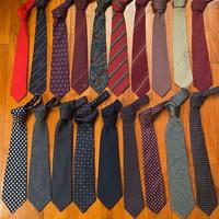 Cravatte vintage pura seta