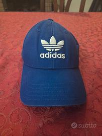 Berretto Adidas blu regolabile