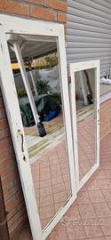 Specchi coppia vintage antichi originali in legno