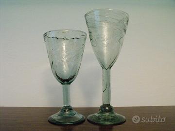 Bicchieri vetro spagnolo