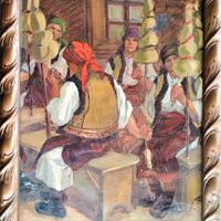 Quadro ad olio del primo '900