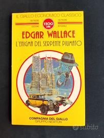 L’enigma  del serpente piumato . Edgar Wallace .