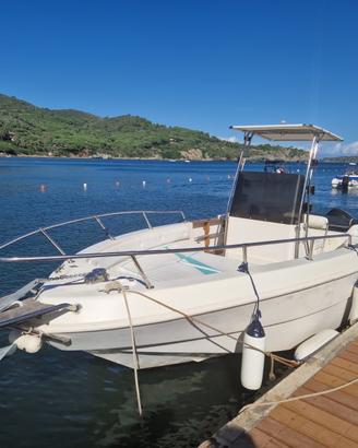 Saver Manta 600 con Suzuki 115 e carrello