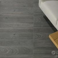 Piastrella 15X60 Wood Black Ceramica Sant'Agostino