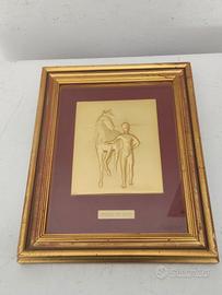 Picasso bassorilievo in argento