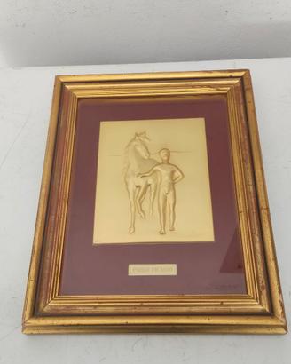 Picasso bassorilievo in argento