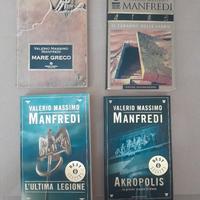 Lotto 4 Libri Valerio Massimo Manfredi