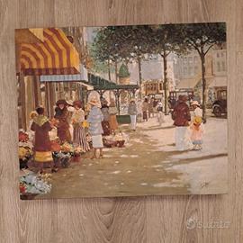 quadro paesaggio cittadino