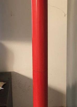 Appendiabiti vintage rosso anni '70