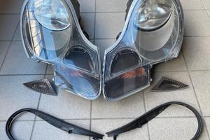 FARI ANTERIORI ALOGENI BIANCHI PORSCHE 996 - 986