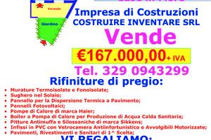 NUOVO LUMINOSO TRIVANO CON GIARDINO E DUE VERANDE
