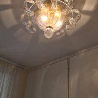 Due bellissime Plafoniere in vetro di murano