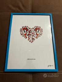 Quadro “Love Is In The Air”