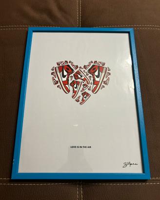 Quadro “Love Is In The Air”