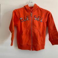 Felpa arancione da bambini