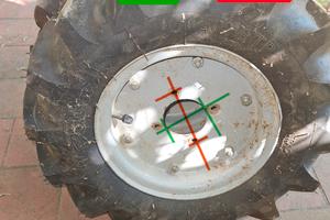 copia ruote per motozappa