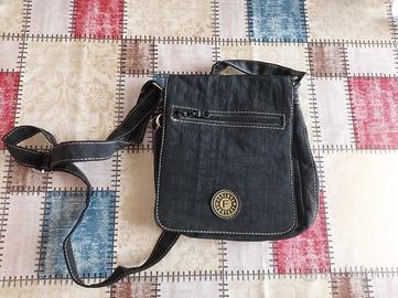 Borsello Tracolla Nero Fantasy Vintage Nylon