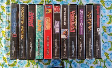 Videogiochi Retrogame Sega Mega Drive Genesis