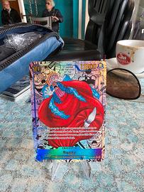 Carta da collezione One Piece "Buggy" olografica 