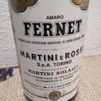 Liquore Fernet Martini E Rossi vintage