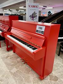 PIANOFORTE VERTICALE OFFBERG MOD. MODERN ROSSO SAT