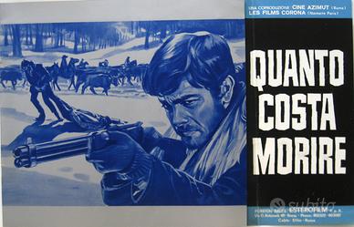 QUANTO COSTA MORIRE brochure film 1968