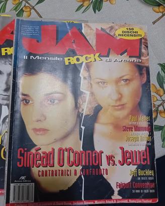 5 riviste Mensile Jam Rock anno 1997