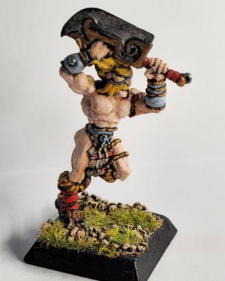 Rackham Confrontation–Giant Barbarian  minia 28mm