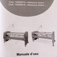 Letto elettrico con materasso medico