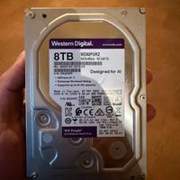 WD Purple 8TB WD82PURZ 7200rpm 256MB