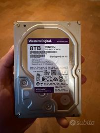 WD Purple 8TB WD82PURZ 7200rpm 256MB