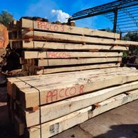 TRAVI IN LEGNO DI CASTAGNO PER STRUTTURE