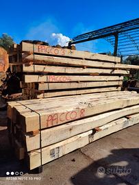 TRAVI IN LEGNO DI CASTAGNO PER STRUTTURE