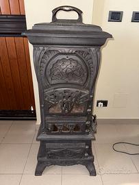 Stufa a legna in ghisa